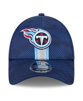 Men's Navy Tennessee Titans 2024 Sideline 9FORTY Stretch-Snap Hat