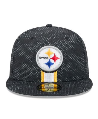 Men's Black Pittsburgh Steelers 2024 Sideline 59FIFTY Fitted Hat