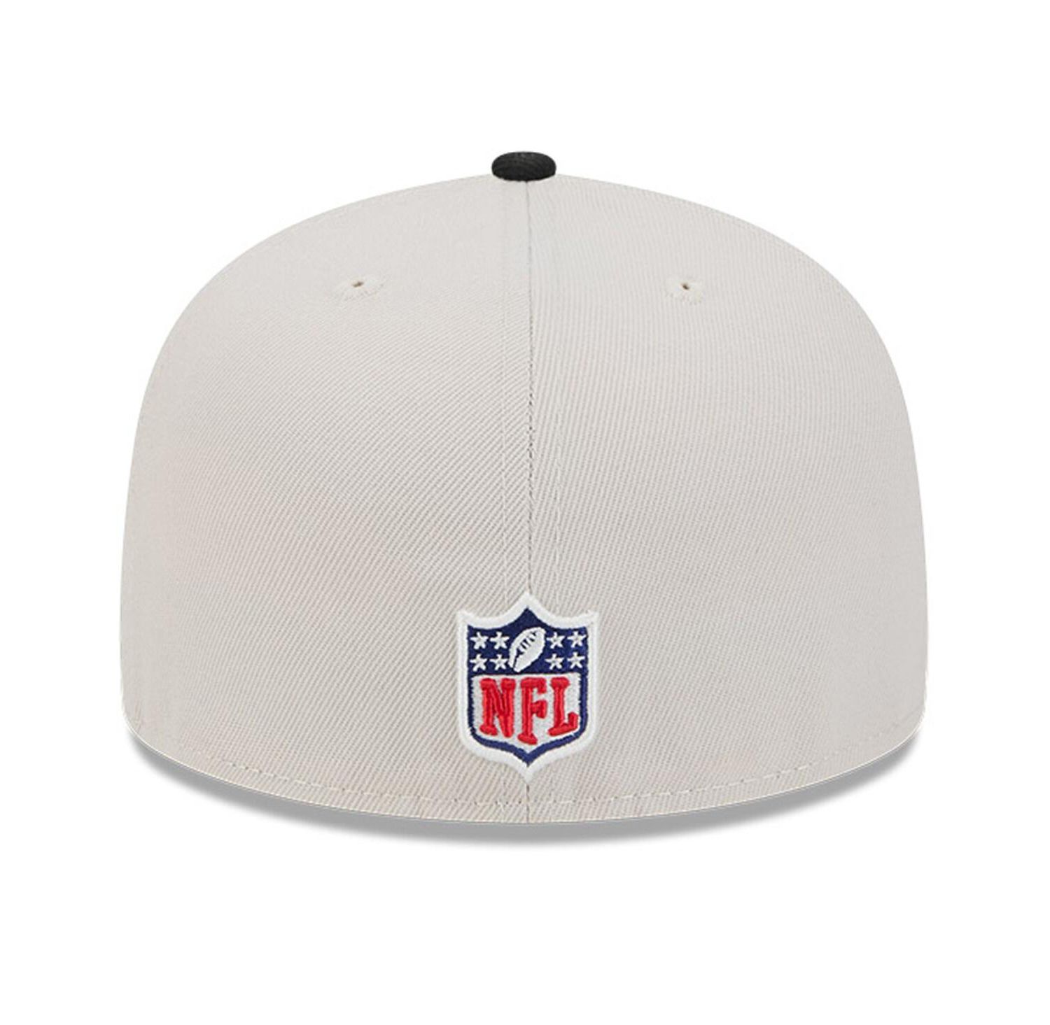 Men's Stone/Black Jacksonville Jaguars 2024 Sideline Historic 59FIFTY Fitted Hat