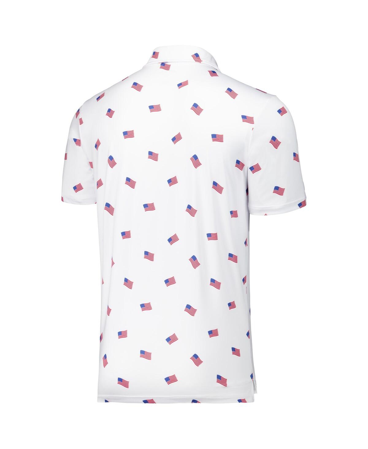 Antigua Men'sLos Angeles Dodgers Americana Polo - White