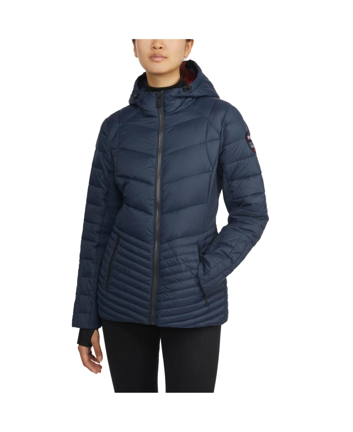 Women's Sunnybrooke Light Weight Core Fit Puffer - Navy