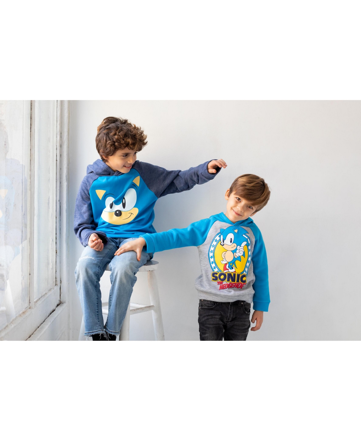 Sega Toddler Boys Sonic the Hedgehog Hoodie -gray