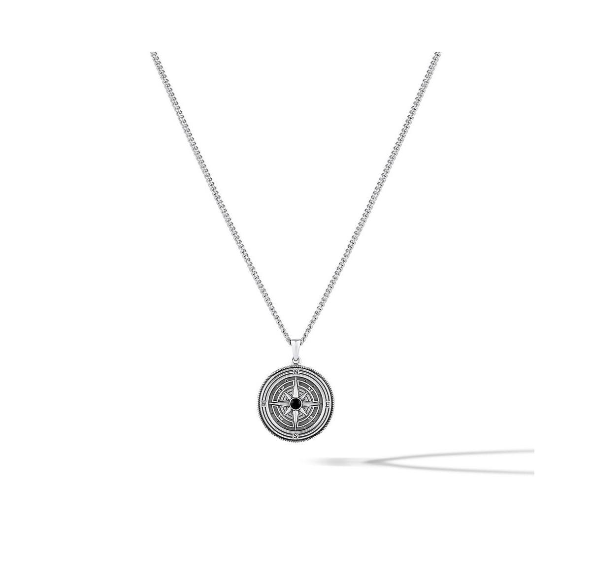 Compass Pendant - Sterling silver