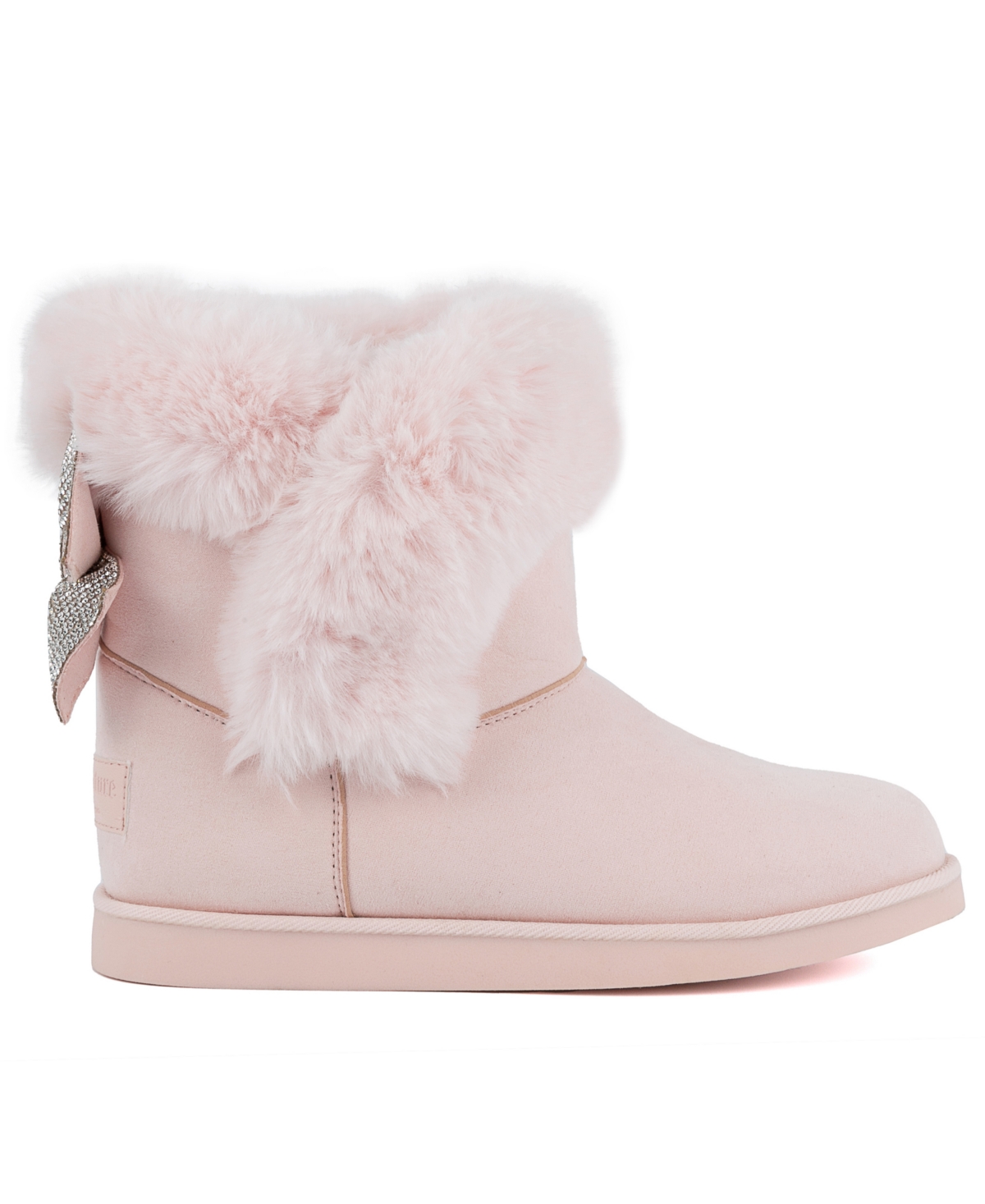 Juicy Couture Women's Krazey Kute Embellished Cold Weather Cozy Pull-On Boots