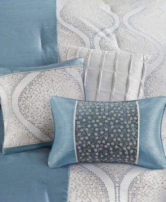 Lori Jacquard 6-Pc. Comforter Set, King/California King