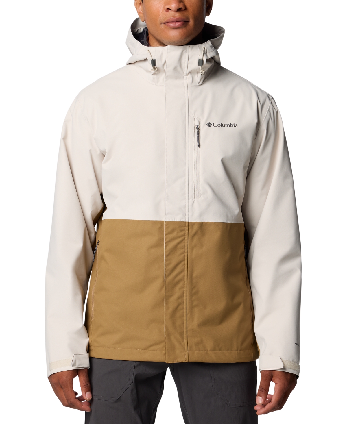 Columbia Men's Hikebound Ii Jacket In Dark Stone,delta