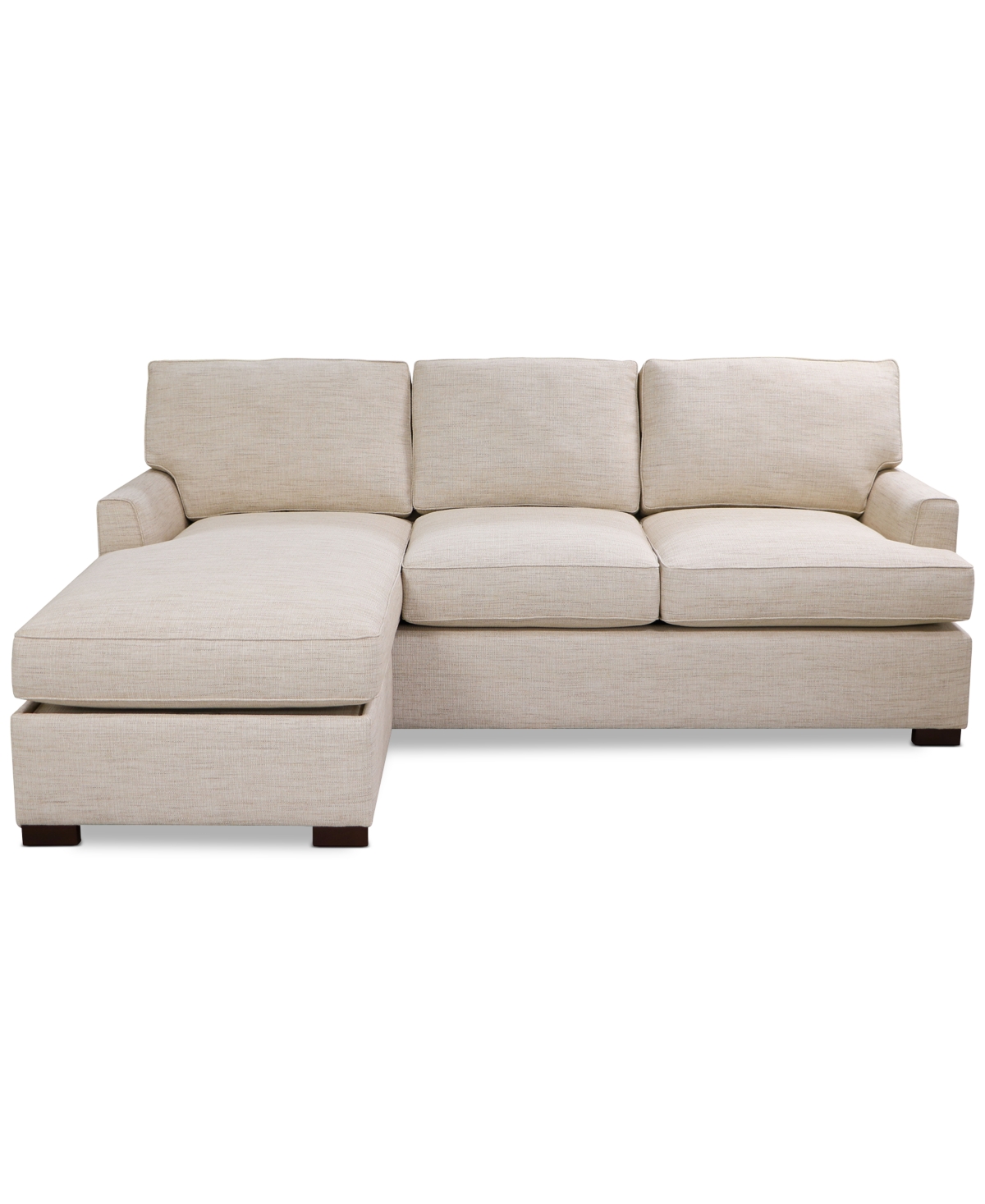 MACY'S KAELIE 2-PC. REVERSIBLE SOFA CHAISE SLEEPER SOFA 