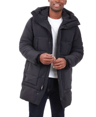 Men's Heavyweight Hooded Long Puffer Coat