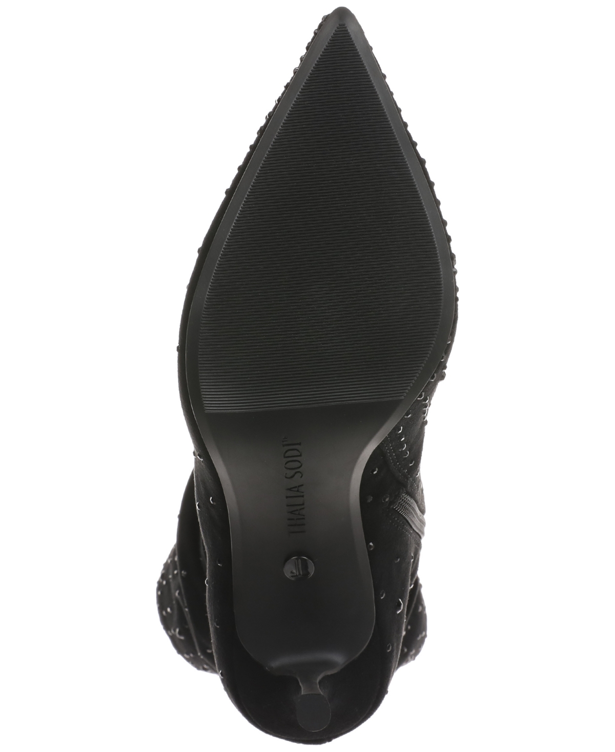 THALIA SODI WOMEN'S RAQUELL SLOUCH POINTED-TOE EMBELLISHED DRESS BOOTS 