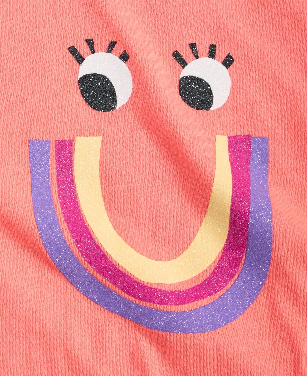 Epic Threads Toddler Girls Rainbow Smiley Graphic T-Shirt, Exclusively at Macy's