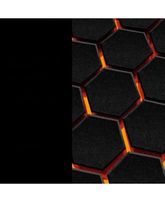 Hexagon Sound Absorbing Panels 14" X 12" X 0.4" - 12 Pack