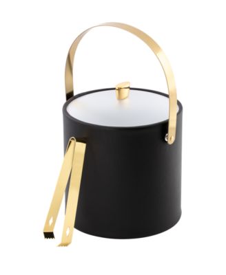 Arc Ice Bucket and Ice Tong, 3 Quart