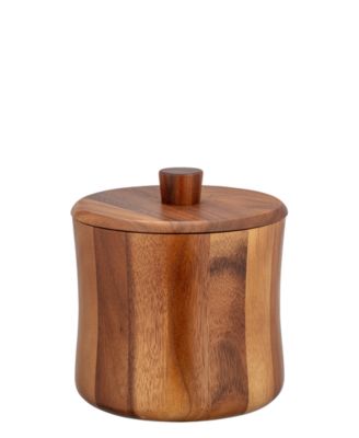Acacia Ice Bucket with Removable Liner, 3 Quart