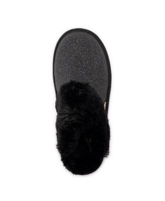 Women's Angled Sparkle Scuff Slipper