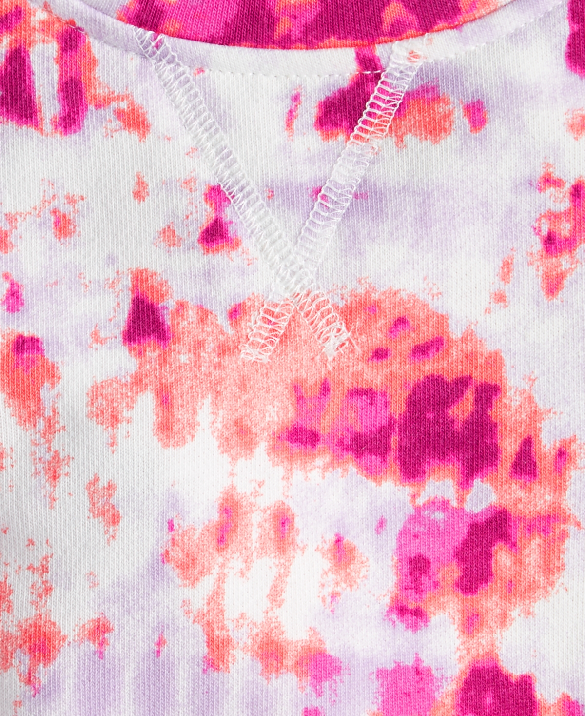 Epic Threads Little & Big Girls Stripey Tie-dyed Crewneck Dress, Exclusively At Macy's In Freesia Du