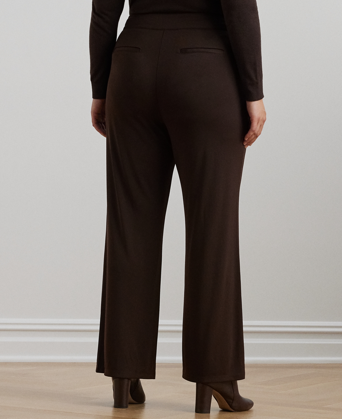 Lauren Ralph Lauren Plus Size Wide-Leg Pants