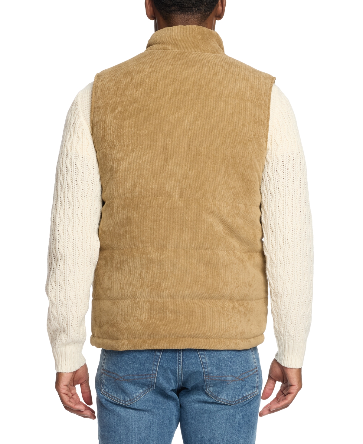 Weatherproof Vintage Men's Corduroy Puffer Vest