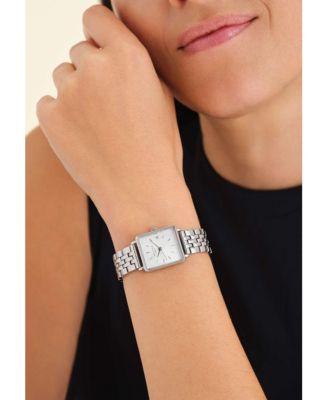 Rosefield - Миниатюрный квадратный дуэт из белого, Солнечного, стального, серебристо-золотого