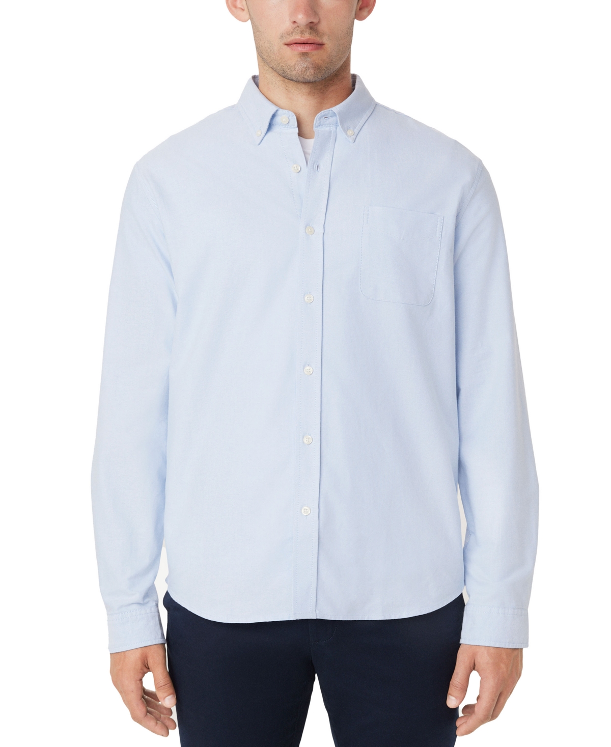 Men's Jasper Long Sleeve Button-Down Oxford Shirt - Medium Green