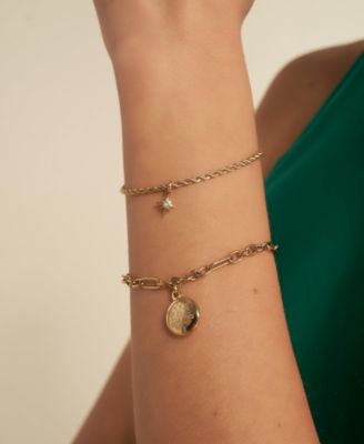 Olivia Burton Womens Ever Stacked Gold-Plated Multi-Chain Bracelet 14590₽