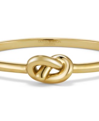 Olivia Burton Womens Lovers Knot Gold-Plated Bangle 14590₽