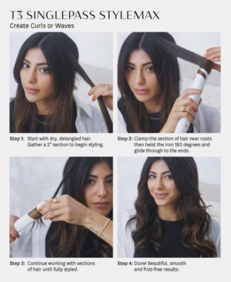 SinglePass StyleMax Professional 1" Flat Iron with Automated Heat in Satin Blush