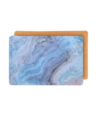 Marble Cork Place Mats, Washable Placemats