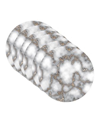 Marble Cork Place Mats, Washable Placemats