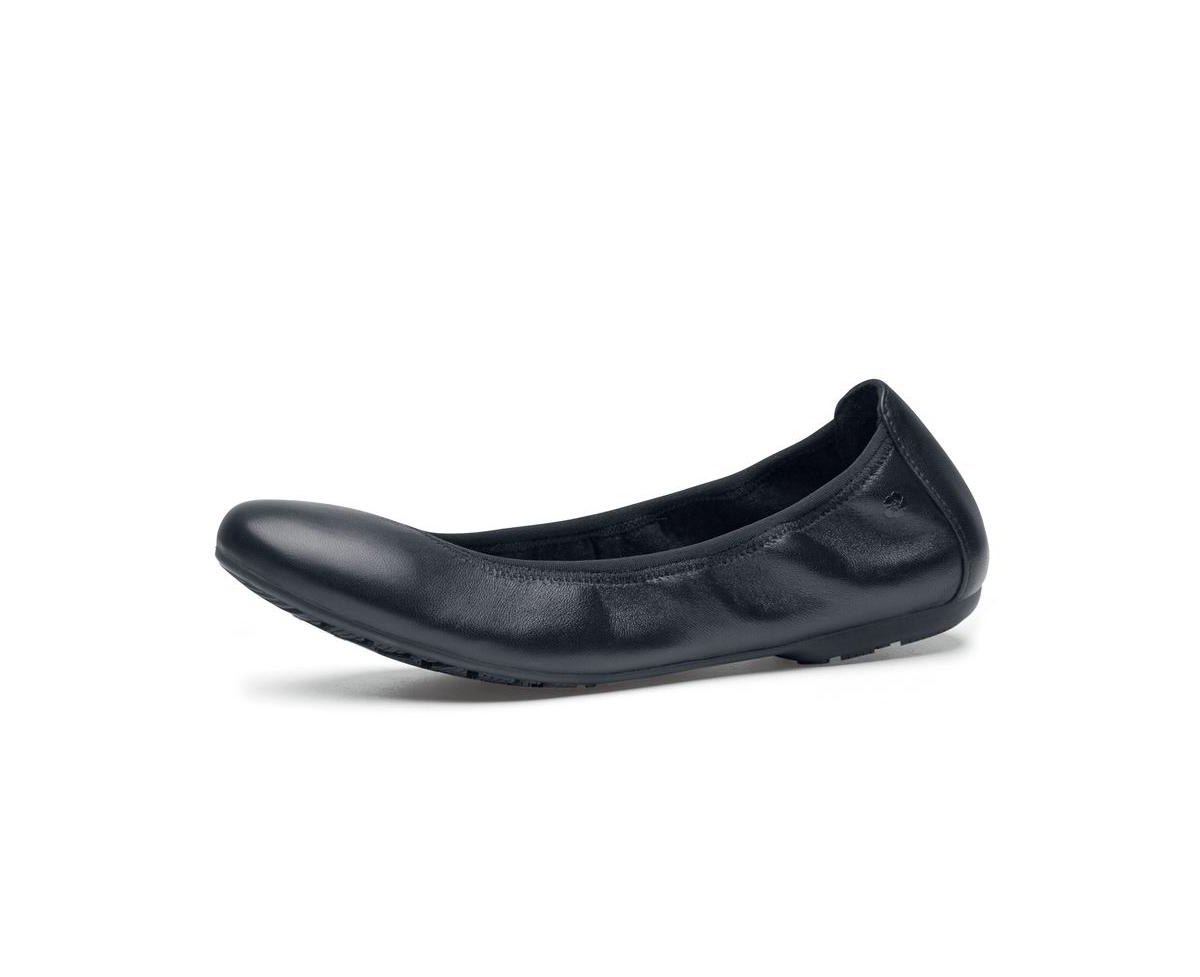 Shoes for Crews Lila Ina Women's Slip Resistant Water Resistant Lightweight Ballet Flats