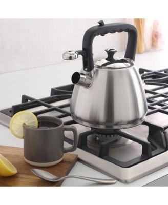 Armidale Large 2.5QT Brushed Stainless Steel Whistling Tea Kettle