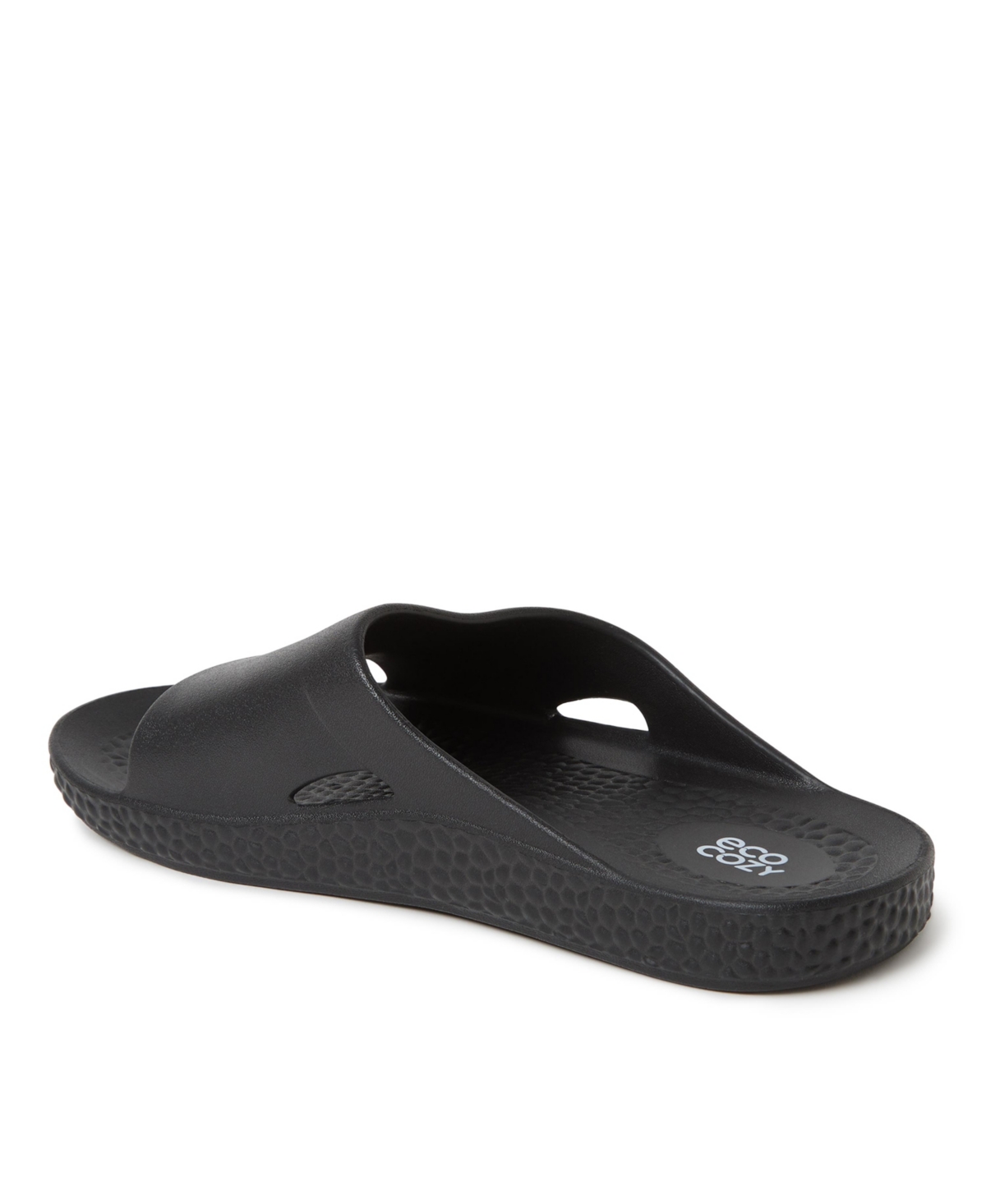 Dearfoams Men's EcoCozy Sustainable Comfort Slide Sandal
