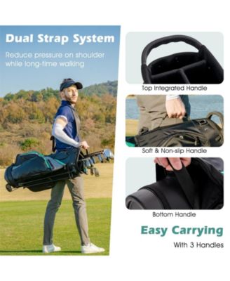 11 Pieces Complete Golf Club Package Set-Green