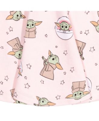 Girls Yoda French Terry Skater Dress to