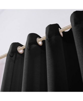 Melrose Semi Sheer Window Panel Set, 110" W x 84" L