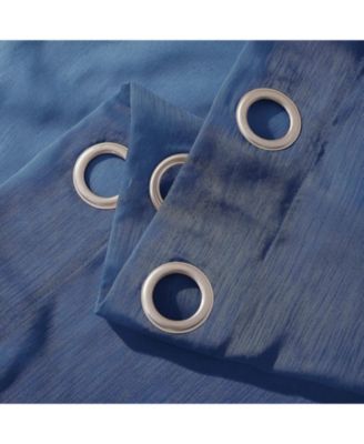 Melrose Semi Sheer Window Panel Set, 110" W x 84" L