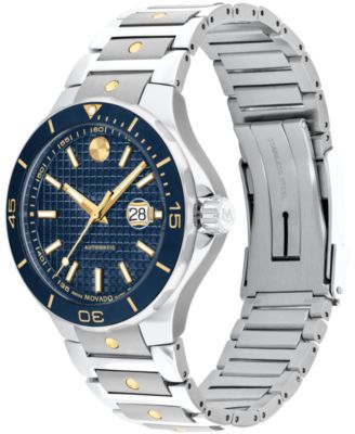 Men's S.E. Diver Swiss Automatic Stainless Steel Yellow Pvd 43MM Watch
