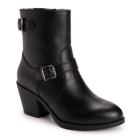 Женские ботинки MUK LUKS Yellowstone Yeats Boot, цвет: Чёрный