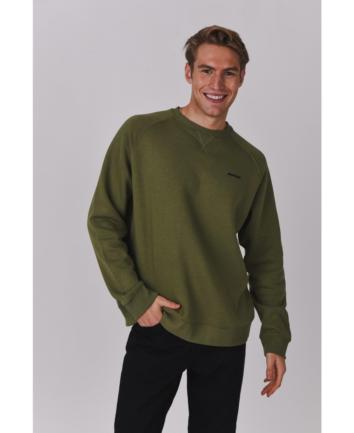 Oosc Men's Penfold Sweatshirt - khaki