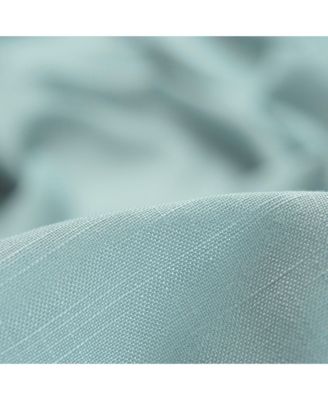 Premium 2-Panel Soft Textured Semi Sheer Curtains for Window Living Room Bedroom Kitchen Office - Natural Light Filtering Privacy window Treatment Drapes - 52 x 108 Inches Long - Brown