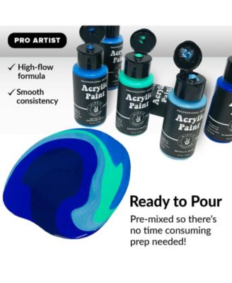 Acrylic Pouring Paint 24 Color Set