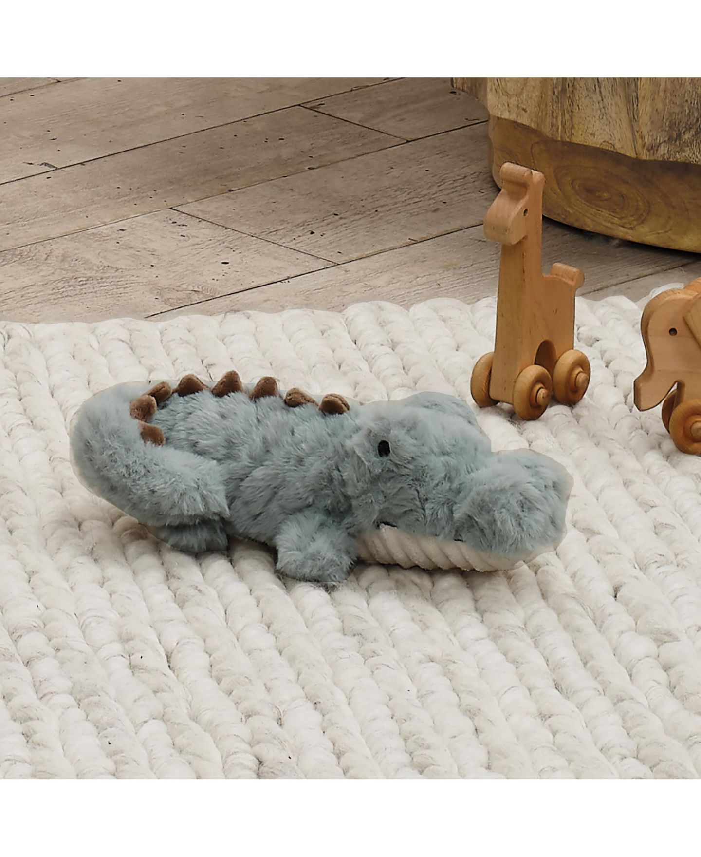 Детская мягкая игрушка Lambs & Ivy Snappy Alligator 11" Stuffed Animal, цвет: Зелёный — фото 6