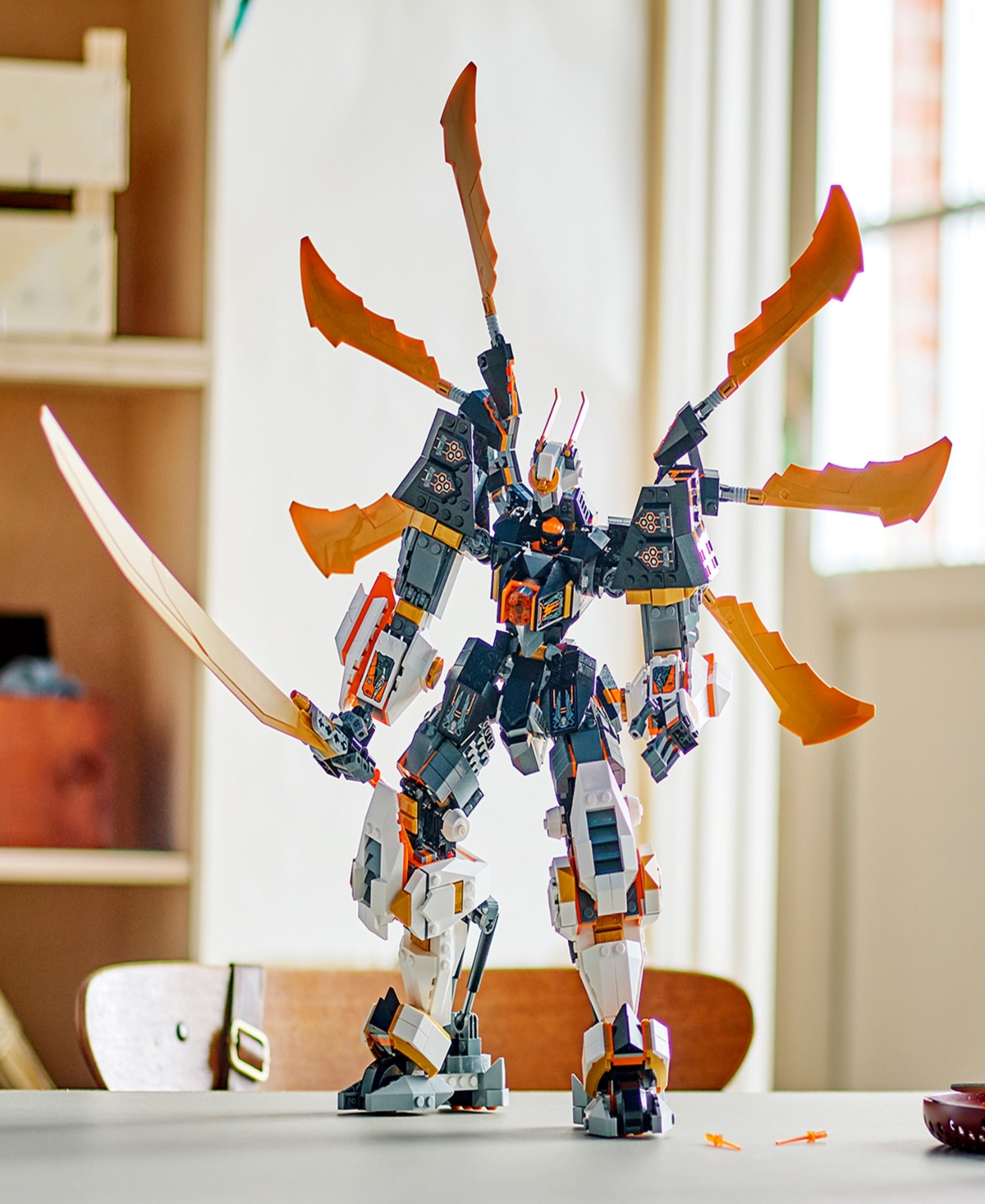 LEGO NINJAGO COLE'S TITAN DRAGON MECH ADVENTURE NINJA TOY 71821 BUILDING SET, 1055 PIECES 