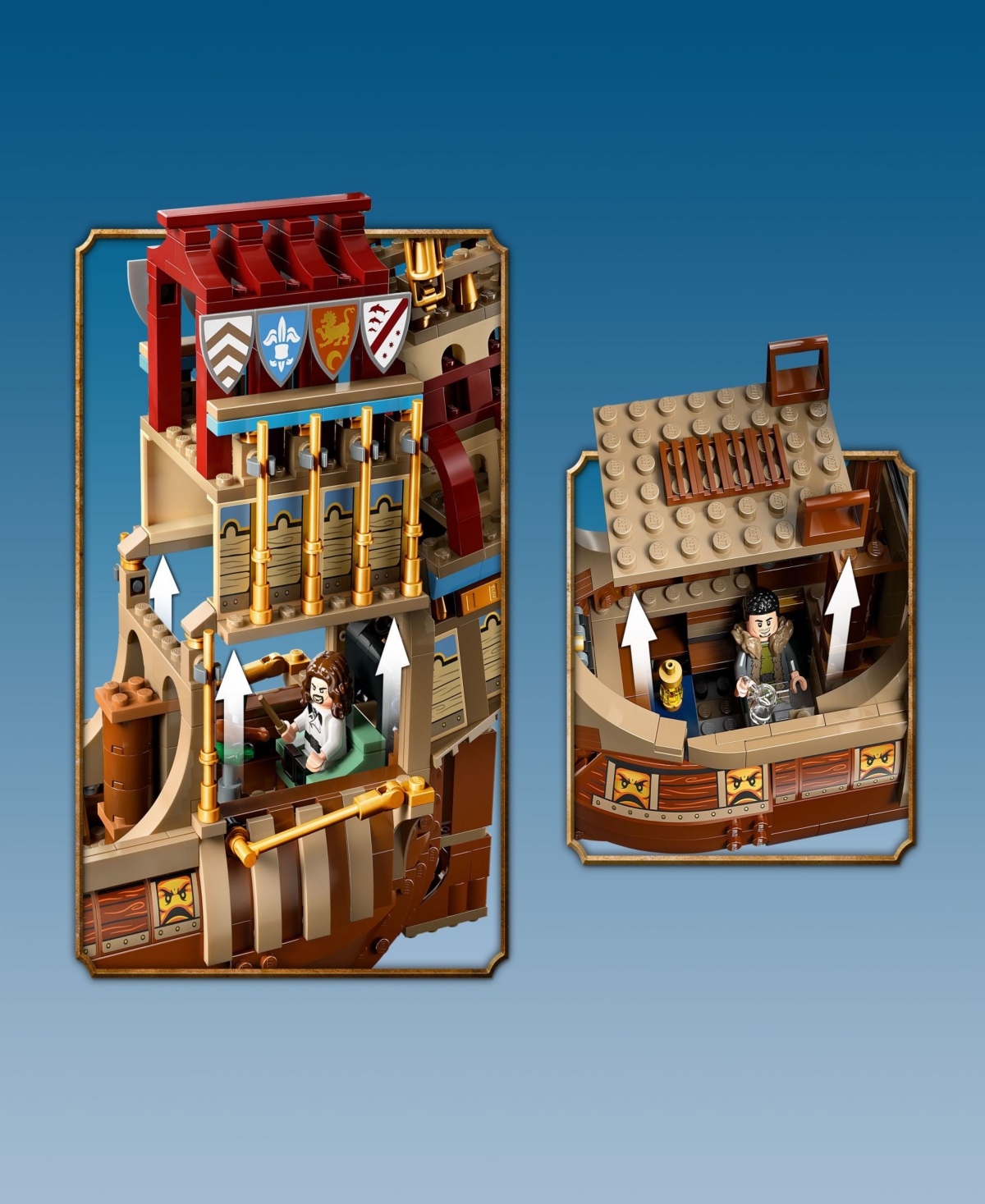 LEGO HARRY POTTER TRIWIZARD TOURNAMENT: THE ARRIVAL BUILDING TOY SET 76440, 1229 PIECES 