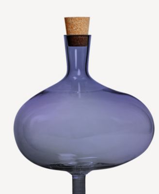 11'' Bod Bottle Crystal Glass Vase