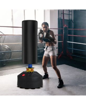 Freestanding Punching Bag Kickboxing Bag with Stand and Suction Cup Base