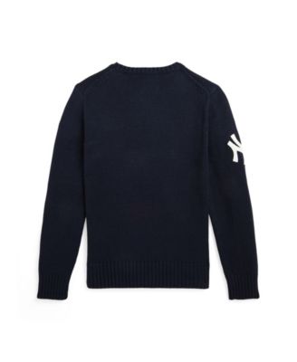 Polo Ralph Lauren Big Boys Yankees Bear Sweater - Macy's