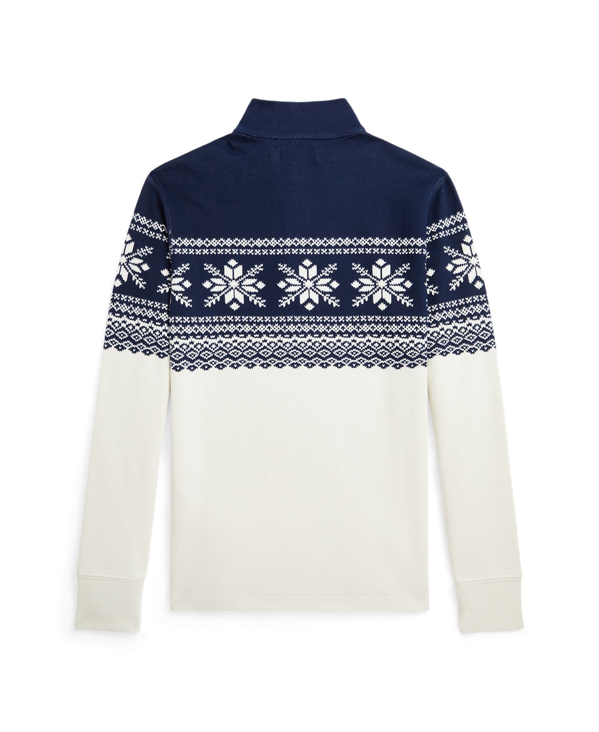 Polo Ralph Lauren Big Boys Snowflake Double-Knit Pullover Sweatshirt