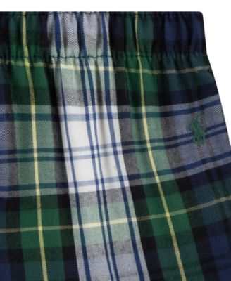 Boys 4-7 2-Piece Long-Sleeve T-Shirt and Woven Pant Pajama Set