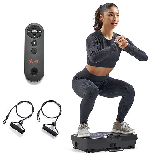 alfani Sunny Health & Fitness Premium 2D Vibration Plate & Oscillation Therapy Platform for Weight Loss Rehabilitation Circulation & Muscle Toning Sports & Outdoor Recreation