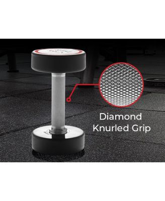 Signature Style Polyurethane Round Dumbbells, 5LBs (Pair)